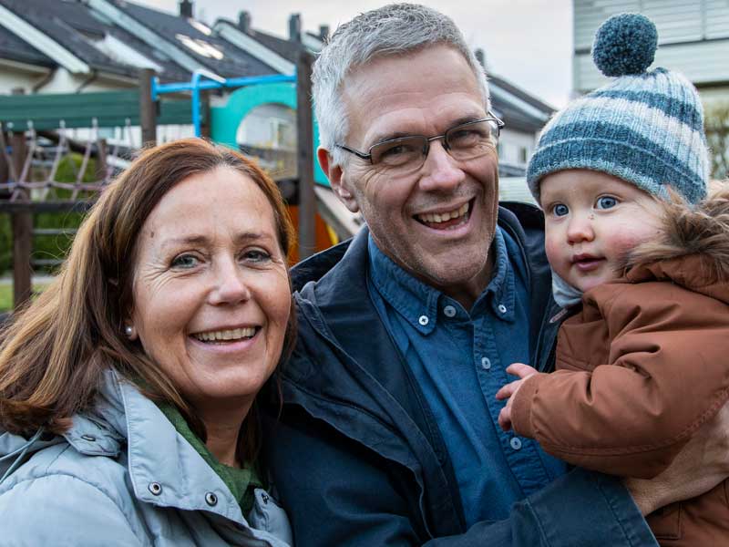 Besteforeldrene Ellen Marit og Henning