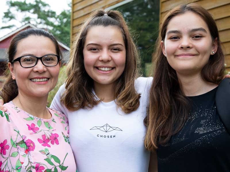 Carolina Harboe, Nathaly og Sofie