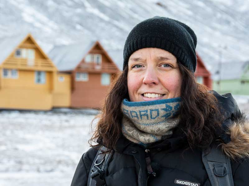 Siv Schjølberg, Svalbard