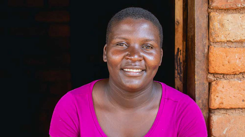 Isabelle er med i ungdomsgruppa 18+ i Malawi