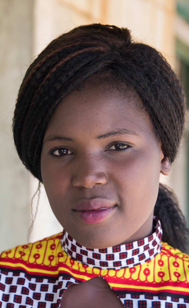 Tadala fra Malawi har opplevd tenåringsgraviditet og en dramatisk fødsel.