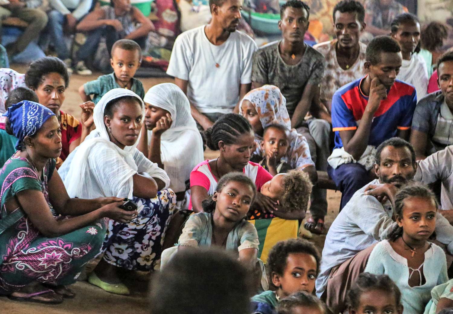 Jente fra Etiopia. Jenter i krise.