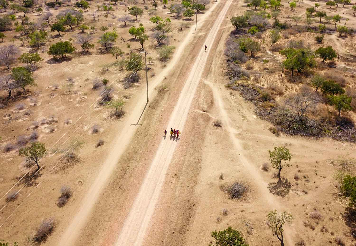 Jenter i krise på Afrikas horn, her fra Kenya.