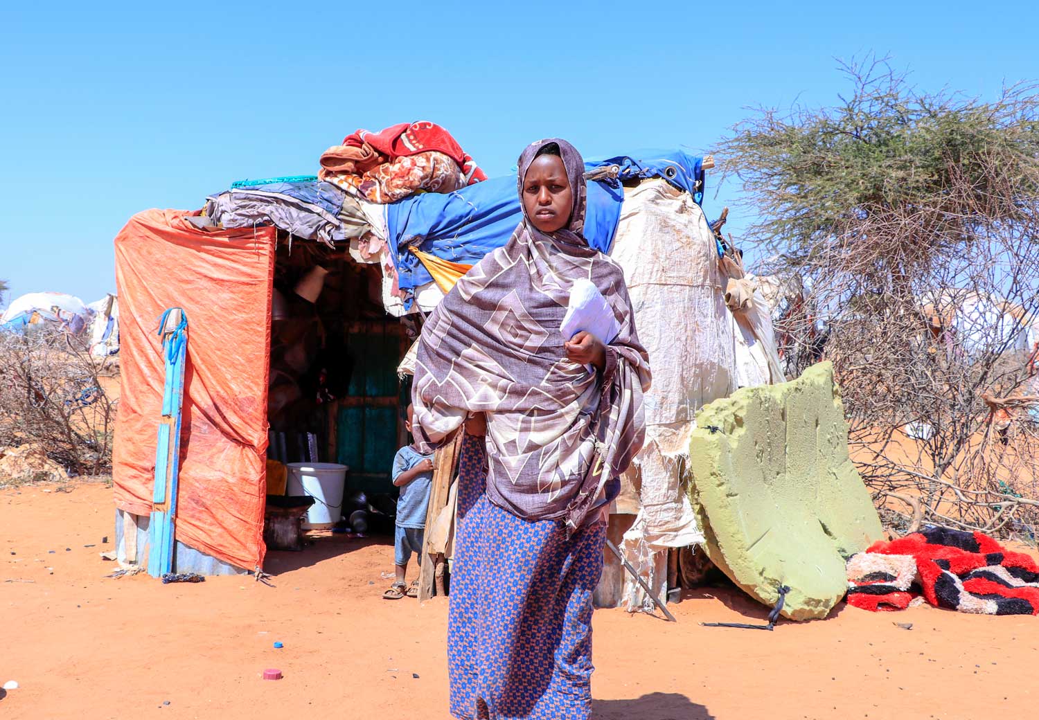 Fasia fra Somalia. Økende sultkrise i Somalia går hadt utover tenåringsjentene.