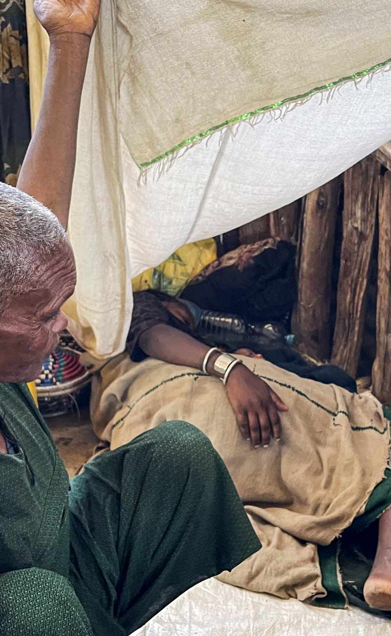 Godada og bestemoren. Flyktninger i Etiopia.