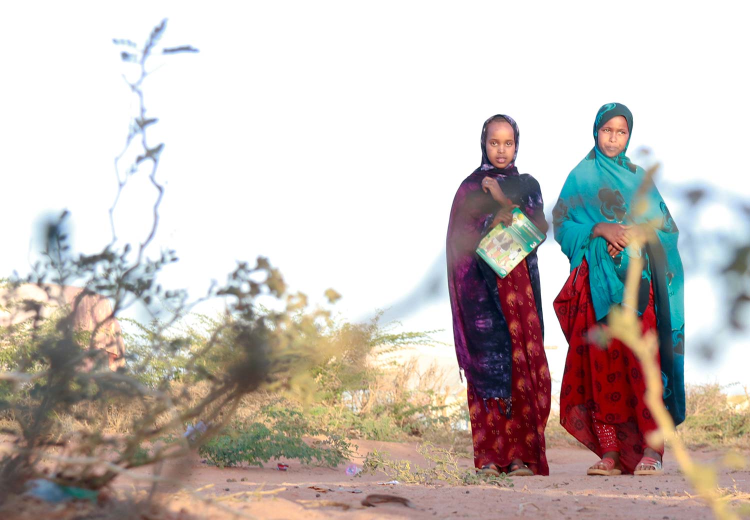 Nijma fra Somaliland måtte flykte i søken etter mat og vann.