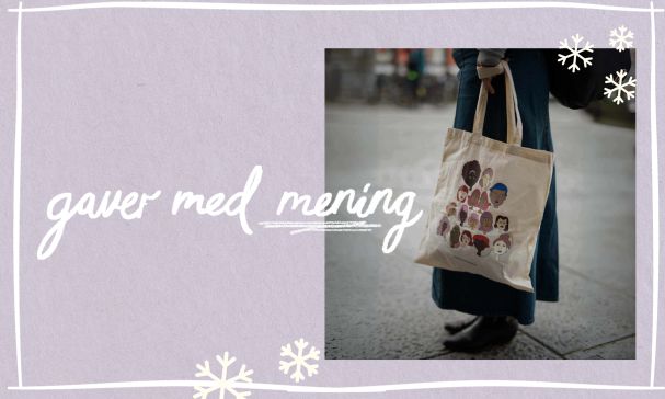Handlenett fra nettbutikken vår. Gi en gave med mening.