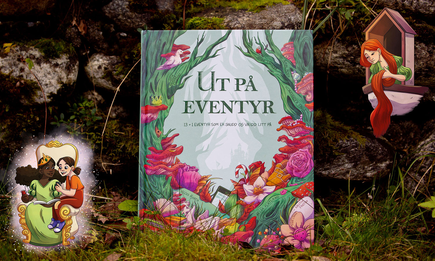 Gaver med mening: Eventyrbok, Ut på eventyr. Foto.