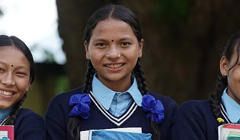 Jenter fra Nepal