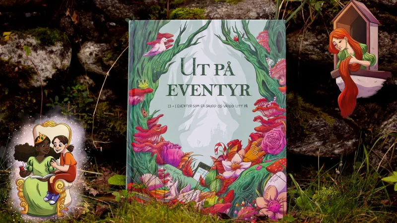 Gaver med mening: Eventyrbok, Ut på eventyr. Foto.