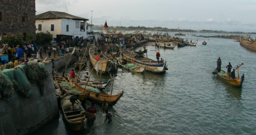 Elmina i Ghana hadde den første europeiske bosettingen i Vest-Afrika