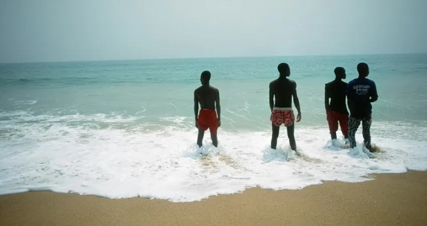 Strandliv i Benin