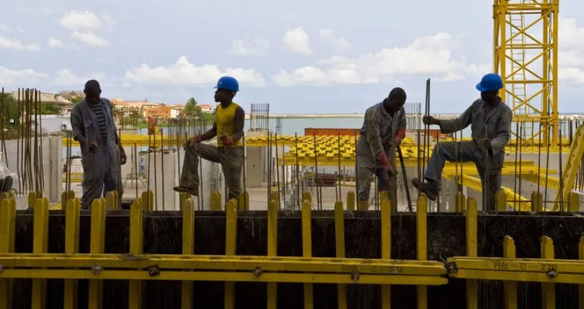 Konstruksjonsarbeidere i Nigeria