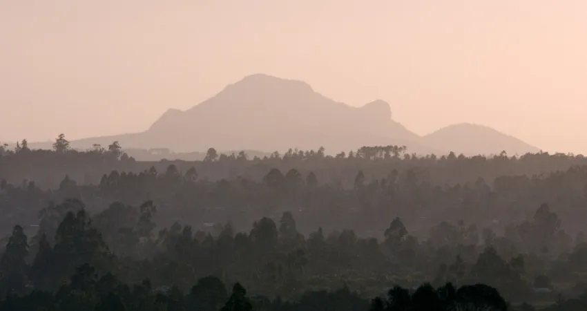 Soloppgang over Kasungu