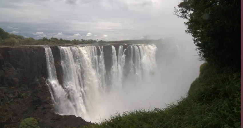 Fossefall i Victoria Falls