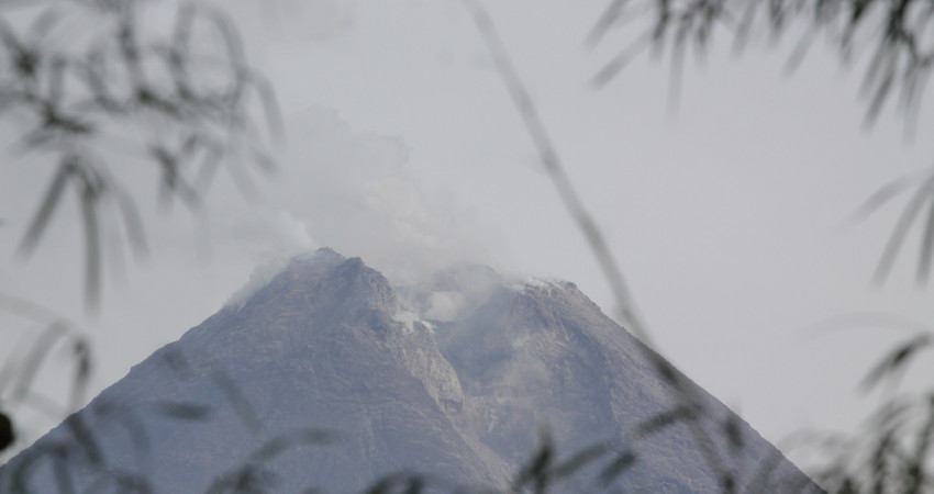 Vulkanutbrudd i Mount Merapi