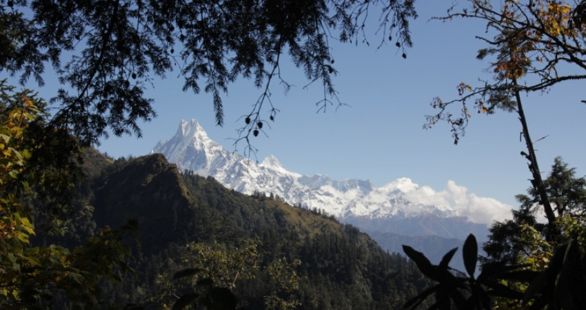 Utsikt til Himalaya