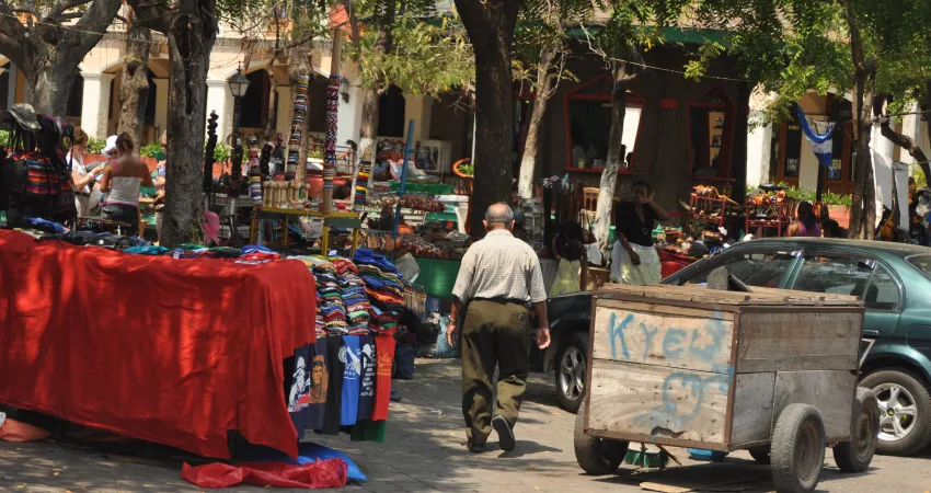 Marked for turister i Granada
