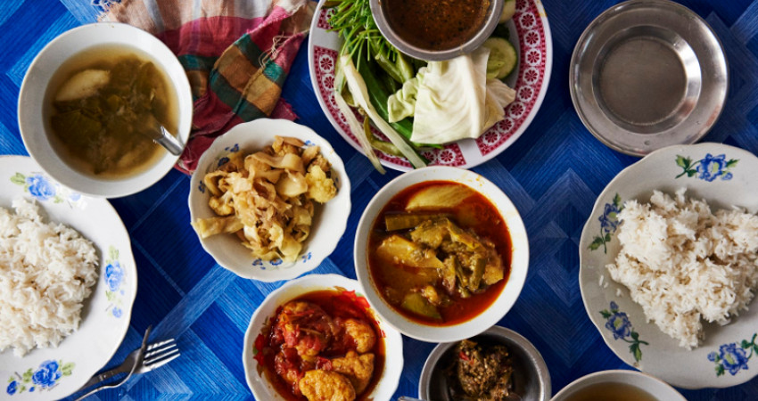 Burmesisk måltid