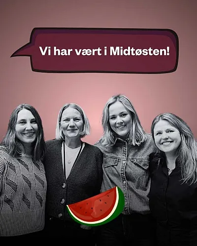 Plan har vært på reise i Midtøsten