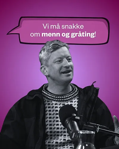 Odd Magnus Williamson prater om gråting
