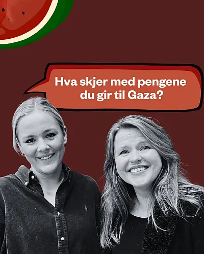 Hva skjer med pengene du gir til Gaza?