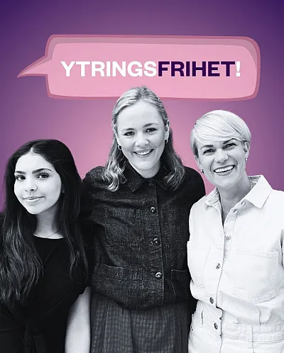 Hør podkastepisoden som handler om Ytringsfrihet