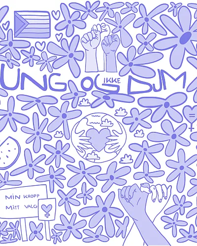Tegnet bakgrunn – URO