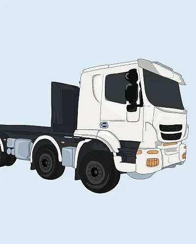 Fyll en lastebil med nødhjelp til Sudan.