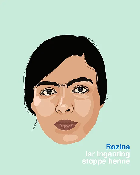 Rozina, illustrasjon, barneekteskap