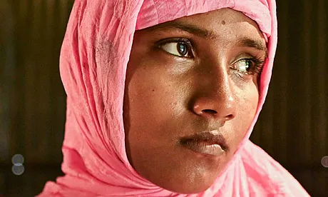 Jente fra Bangladesh.