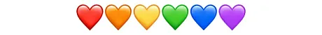 Pride hjerter