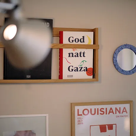 God natt Gaza i bokhylla