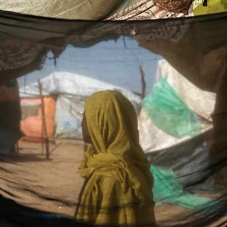 Krigen i Sudan tvang 36 år gamle Samar til å flykte 