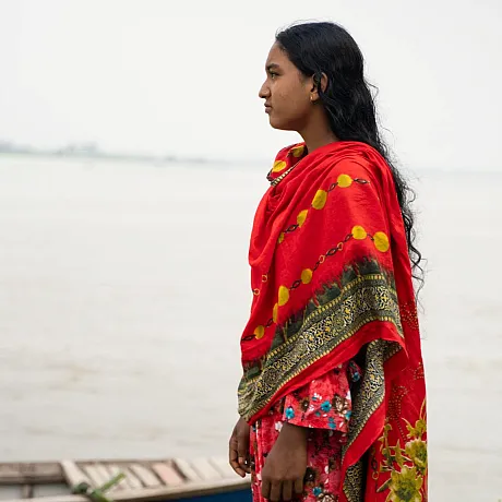 Tidligere barnebrud i Bangladesh