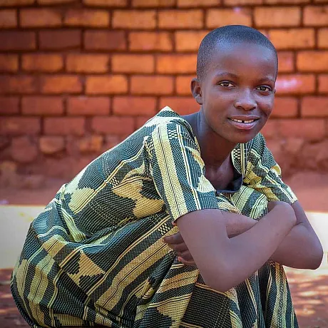 Jente i Tanzania