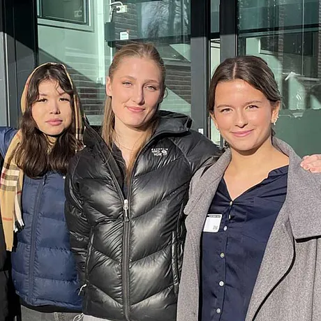 Tre medlemmer av URO har besøkt Etikkrådet i forbindelse med kampanjen "Min pensjon – ut av okkupasjon"