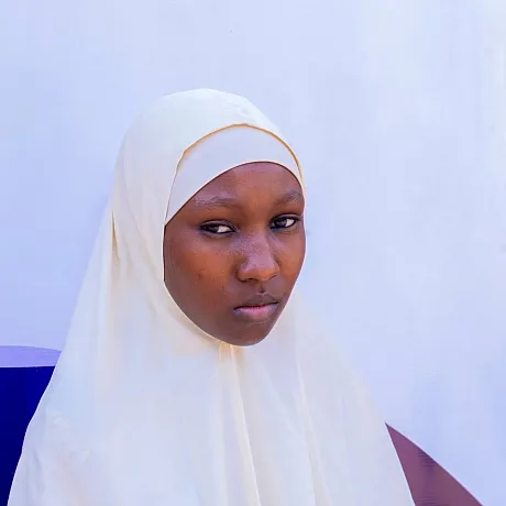 Fatima forteller om workshop i Nigeria