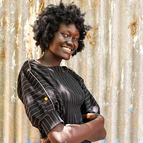 Nyadual er ungdomsrådgiver i Ethiopia