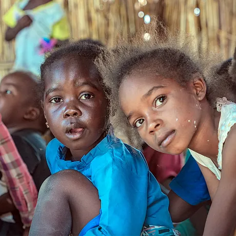 Jente fra Sudan