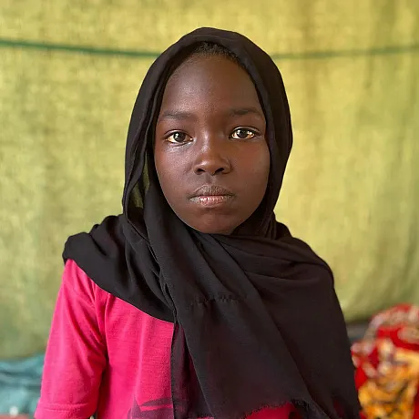 Fatima på flukt i Sudan