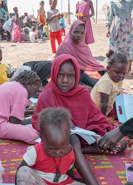 Jenter i Sudan