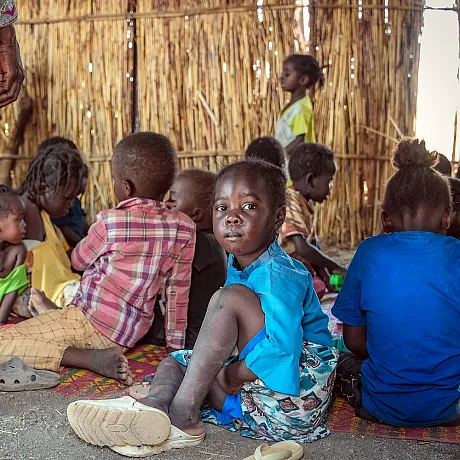 På flukt i Sudan