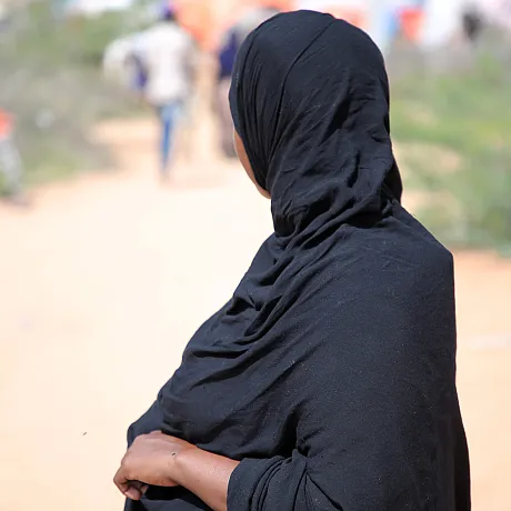 Ung kvinne med fistula