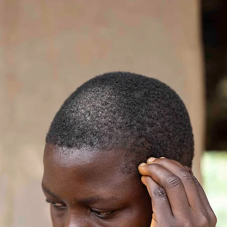 Meyiya nærbilde hode