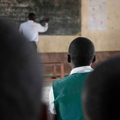 Meyiya i klasserommet