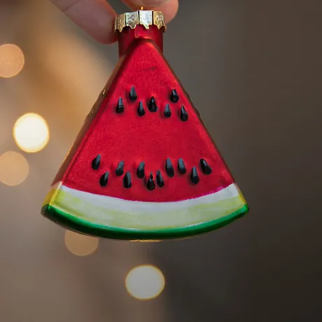 Julekule, vannmelon.