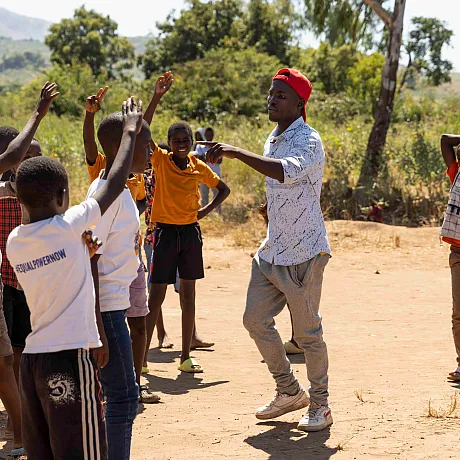 Champions of change gutter i Malawi