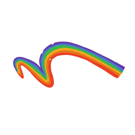 Pride-regnbue.