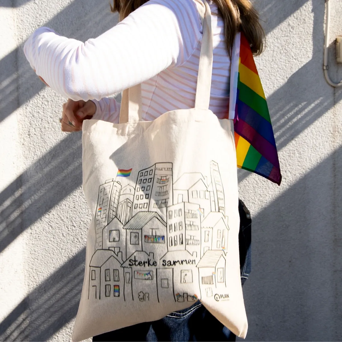 Gaver med mening: Handlenett Prideby. Miljø. Foto.